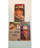 The Duke JOHN WAYNE VHS LOT: Big Jake, ROOSTER COGBURN, The Shootist SEALED - $8.00