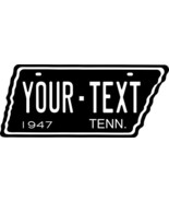 Tennessee 1947 Personalized Tag Vehicle Car Auto License Plate - $19.95