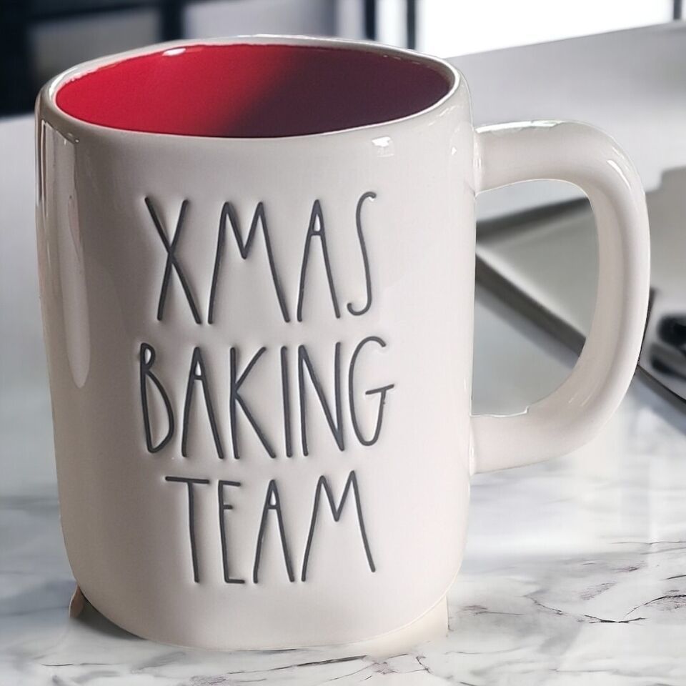 Rae dunn xmas baking team mug.New without tag. bottom has some scuffing . - $21.00