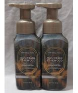 Bath & Body Works Gentle & Clean Foaming Hand Soap Lot Set 2 MOUNTAIN TEAKWOOD - $30.99