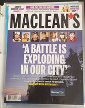 Maclean's Magazine Aug 2017 One Day On The Border - $7.59