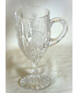 Mikasa Crystal Christmas Tree Irish Coffee Bar Ware Footed Glass 8 Oz. - $21.77