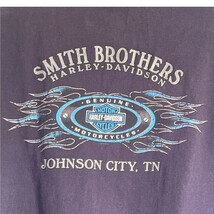 Harley Davidson Motorcycles BlueT-Shirt Men’s XL Johnson City Tennessee - £9.29 GBP