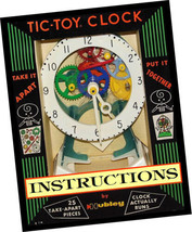 Hubley Mfr Co 1965 Tic Toy Clock English + Spanish INSTRUCTIONS (Only, N... - $20.43