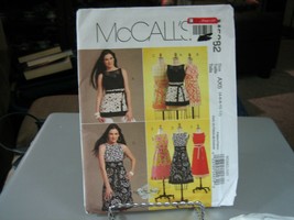 McCall's M5882 Misses Top, Tunics & Dresses Pattern - Size 4/6/8/10/12 - $8.55