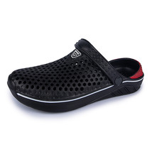 Men&#39;s Beach Sandals Women Summer Slippers Unisex Slip-on Clogs Shoes Flat Slides - £17.52 GBP