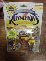 Vintage Toy Figures Rhymekins (Elves&amp;shoemaker)1988 Color Illustrated Story Book - £23.67 GBP