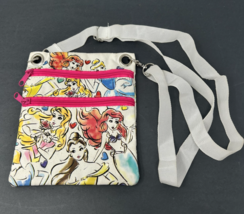 Disney Princess’s Crossbody Pouch/Belt Bag 8” X 6.5” w Detachable Nylon ... - $195.45 MXN