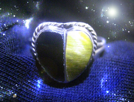 HAUNTED RING MASTER WITCH COMMON GROUND MEND SEPARATE HEARTS OOAK MAGICK image 2