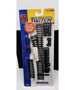 NOS Life-Like Electric Remote Control Train HO Switches Left Track 8611 - €12,70 EUR