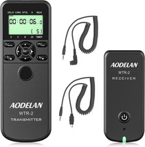 AODELAN Camera Intervalometer Wireless Shutter Release Timer Remote Control Sony - £26.74 GBP