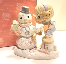 Precious Moments Sprinkled In Sweetness Decorating Christmas Snowman 4003182 - £39.08 GBP