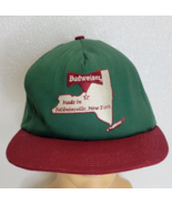 Vintage Budweiser Made In Baldwinsville NY One Size Adult Snap Back Truc... - $31.18