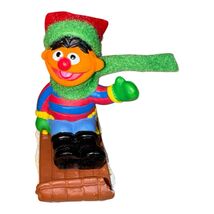 Ernie Sesame Street Snow Sled Ornaments Sesame Street Jim Henson Muppets... - $10.00