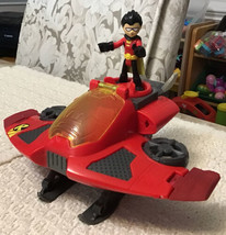 Fisher Price Imaginext TEEN TITANS GO! Robin and Jet - Projectiles Not Included - £18.66 GBP