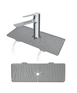 Kitchen Sink Splash Guard Silicone Faucet Mat Drip Catcher Multipurpose - $73.44 MXN
