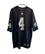 Las Vegas Raiders Derek Carr #4 Nike Jersey Mens Large Black On Field EUC - $806.86 MXN