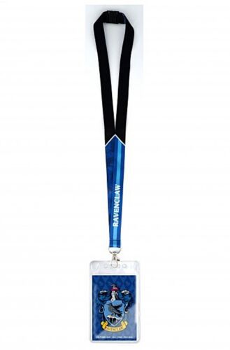 Primary image for Harry Potter House of Ravenclaw Colors Lanyard with Ravenclaw Logo Badge Holder