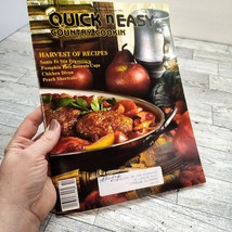 Quick N Easy County Cookin Cooking Magazine 1992 October Vtg Retro Recipes - £4.76 GBP