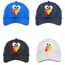 Funny Thanksgiving Turkey Face Adult Pitch Performance Cap - $17.00