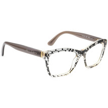 Dolce &amp; Gabbana Eyeglasses DG 3198 2854 Black&amp;Clear Cat Eye Italy 54[]18 140 - £102.38 GBP