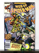 Web Of Spider-Man #56 November 1989 - £3.98 GBP