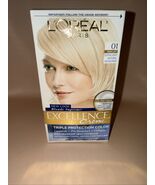 L'Oreal Paris Excellence Non-Drip Creme, #01 High-Lift Extra Light Ash B... - $16.82