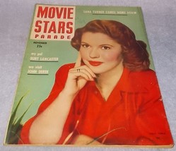 Movie Stars Parade Magazine November 1949 Shirley Temple Cover - £10.20 GBP