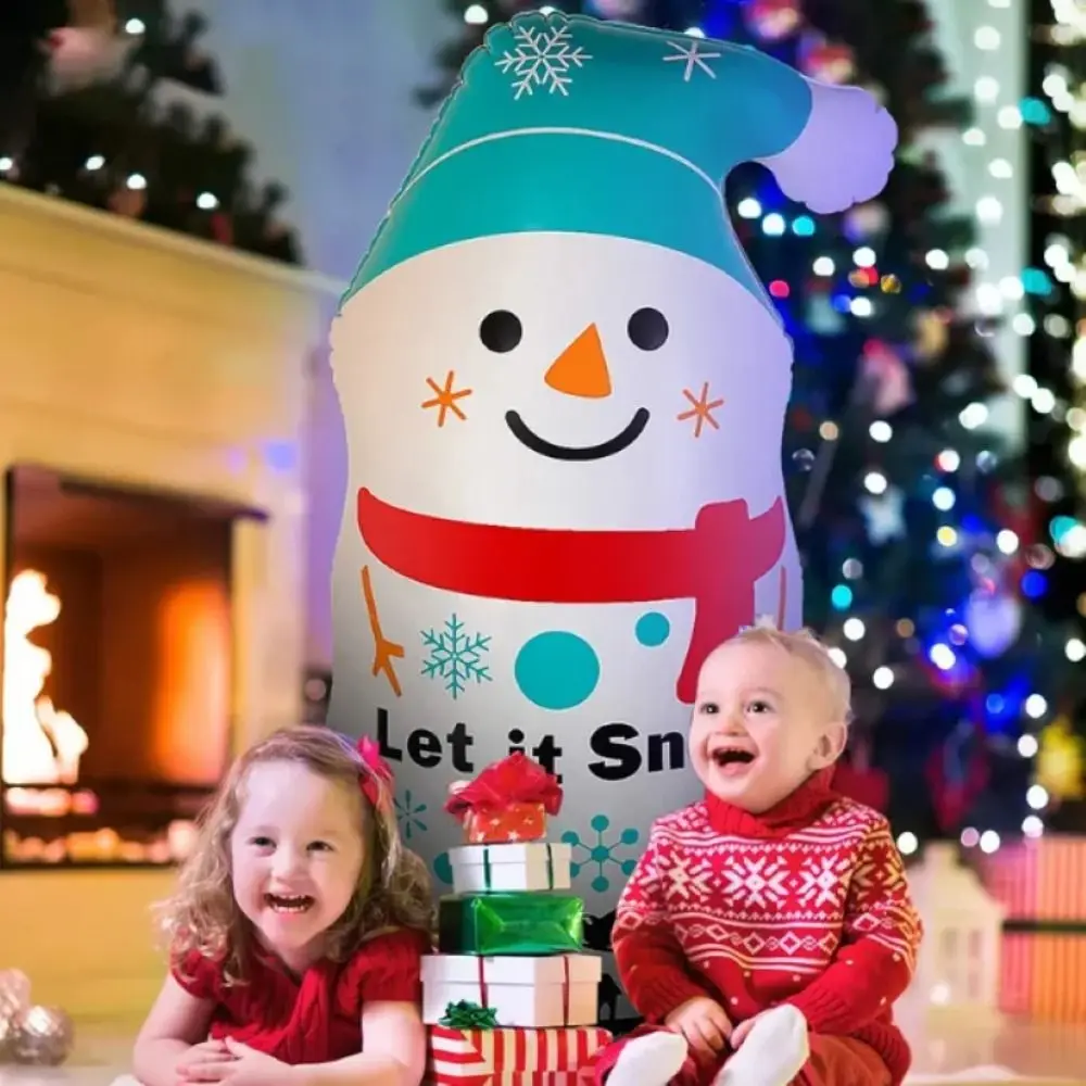 PVC Doll Christmas Inflatable Tumbler Xmas Decoration Merry Christmas Sandbag - £22.79 GBP+