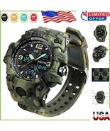 Stylish Men&#39;s Multisport Watch - Waterproof, Shock Resistant, and Dual D... - $664.49 MXN
