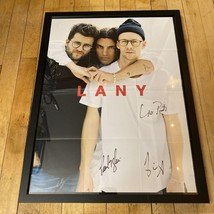 Lany Band Signed Autographed Poster 25x19 Les Signed Pop Rock Alt Rock - £64.96 GBP