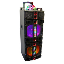 beFree Sound Dual 12 Inch Subwoofer Portable Bluetooth Party Speaker with LED Li - $347.99