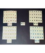 1997 Original Rummikub Fast Moving Rummy Tile Game By Pressman Replaceme... - £16.08 GBP