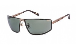 Chopard SCHB02M L45P Shiny Gold / Green Lens Mens Sunglasses Authentic 66mm - $241.53