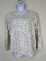 Sonoma Womens Size XL Animal Print Everyday T-shirt Long Sleeve - £9.18 GBP