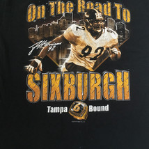 Pittsburgh steelers Tampa bound on the road to Sixburgh T shirt Harrison 92  - $19.75