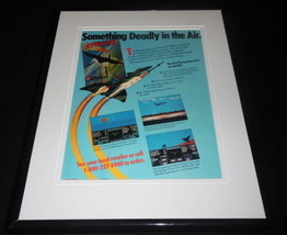 Stealth ATF 1990 NES Nintendo 11x14 Framed ORIGINAL Vintage Advertisement - £26.03 GBP