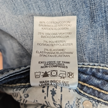 Silver Jeans Suki Capri High Rise Bootcut Jeans Women's 18 image 3