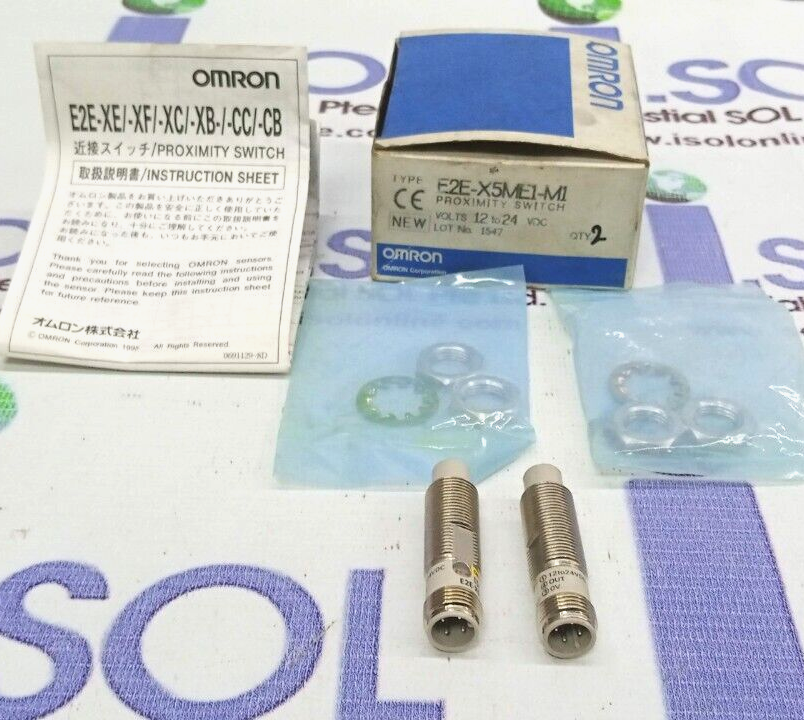 OMRON CORPORATION E2E-X5ME1-M1 Proximity Switch Sensor 12to24VDC  Lot of... - $484.10