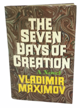 Seven Days Creation Novel Vladimir Maximov HBDJ First American Ed 1974 Russia  - £12.76 GBP