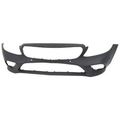 Front Bumper Cover For 19-22 Mercedes Benz C300 With Park Assist Primed Plastic - £531.74 GBP