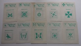 Vintage Patchwork Patterns Quilting Patterns Lot of 10 California Blue - £7.43 GBP