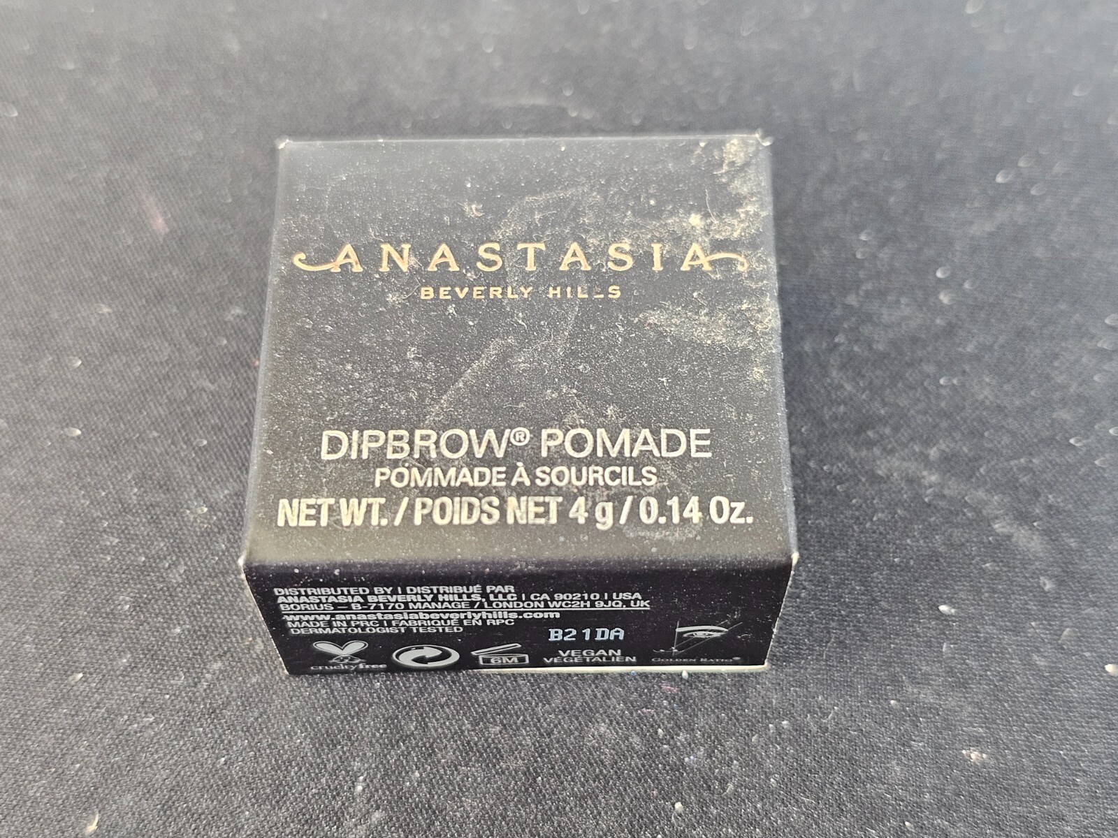 Anastasia Beverly Hills Dipbrow Pomade Granite, 0.14 oz  / 4 g Authentic... - $8.86