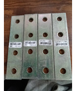 4pk Superstrut ZX207-10 4Hole Flat Straight Strut Bracket Gold Galvanize... - $21.93 CAD