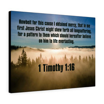  Everalsting Life 1 Timothy 1:16 Christian Home Decor Bible Art  - £68.35 GBP+