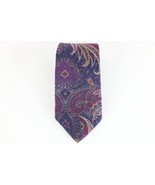 Vintage 90s Christian Dior Rainbow Silk Paisley Wedding Neck Tie Necktie... - $697.85 MXN