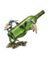 Bejeweled Crystal &amp; Enameled Hummingbirds Wine Bottle Holder - €189,62 EUR