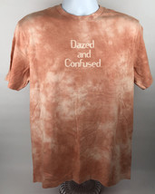 Dazed and Confused Mens Medium Pink Tie Dye T-Shirt by Tailgate NOS - £15.68 GBP