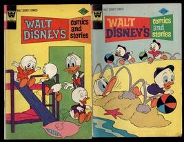 WHITMAN comics WALT DISNEY's COMICS STORIES 1&amp;9  ungraded  see scans for... - $2.48