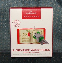 2023 Hallmark A Creature Was Stirring Miniature Special Edition Ornament... - $24.90